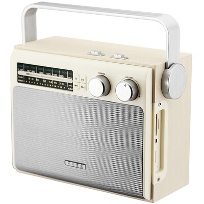

Moonlight Box S10 Silver Full Band Card Radio Player Bluetooth Speaker Elderly Portable College Entrance Examination University English Level 4 Campus Broadcast Semiconductor