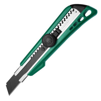 

World SATA 93429 plastic handle knob utility knife 8 18x100MM