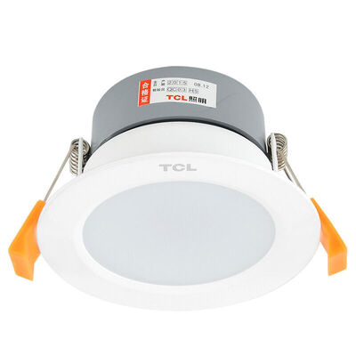 

TCL Downlight Светодиодный прожектор Полный комплект светильника для потолочного светильника для прихожей 3W теплый белый отверстие 65-75 мм