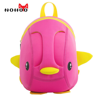 

NOHOO Toddler Kid Children Boy Girl Cartoon 3D Duck Backpack Waterproof Kindergarten School Bags