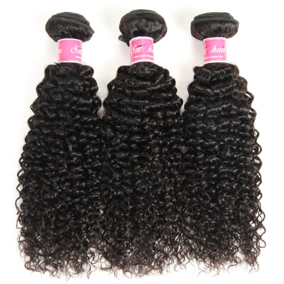 

Peruvian Curly Wave Virgin Hair 3 Bundles Unprocessed Human Hair Weave Extensions Natural Color SZC Hair Products