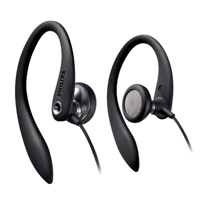 

Philips (PHILIPS) спортивные наушники дизайн рожок SHS3300 (черный)