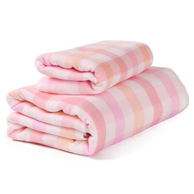 

Montagut Towel Home Textiles Cotton Gauze Brick 1 Mianjin 1 Bath Towel Set Soft Sugar Pink 85g 314g 34 75cm 70 140cm