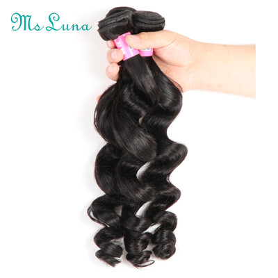 

Brazilian Loose Wave 3 Bundles Unprocessed Human Hair Loose Curly Mink Brazilian Virgin Hair Weave Bundles Brazilian Loose Wave