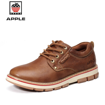 

Apple 2017 New Men's casual shoes Genuine Leather breathable male shoes