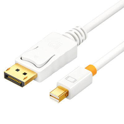 

Shanze (SAMZHE) ZJX-380 Mini DP to DP конверсионная линия Mini Displayport адаптерный кабель Apple MacBook молния интерфейс к проектору белый 1,5 метра