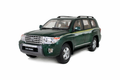 

масштаб 1:18 Toyota Land Cruiser 2012 LC200 Diecast модель автомобиля зеленый