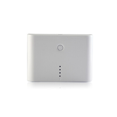 

12000mAh power bank Backup Powers Mobile Power Supply White