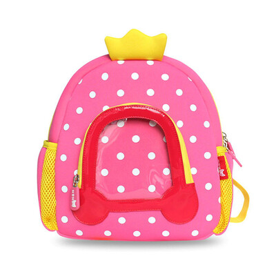 

NOHOO Baby Toddler Kid Children Princess Backpack Waterproof School Bag for Girl