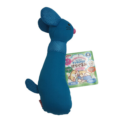 

Jingdong supermarket] Petio teap toy molars claw cat cramps gnawing teeth teeth teeth (including wood days Polygonum) blue mouse 1 installed