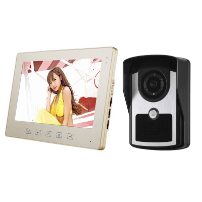 

Wo Tai Hetai HT-LYBS10 10.1 inch video intercom doorbell home high-definition color visual monitor wired villa video intelligent building access control system equipment