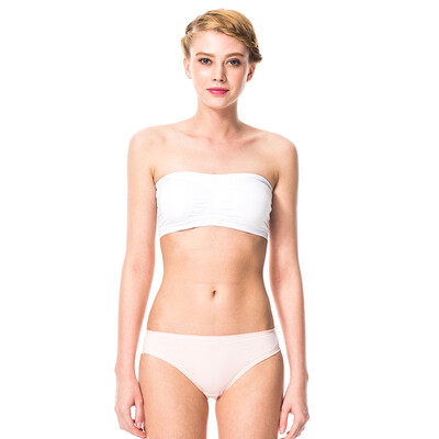 

[Jingdong supermarket] three gun ladies underwear Shu skin Lycra cotton women's briefs [3 installed] light warm powder + skin ﹑ + pomelo red M