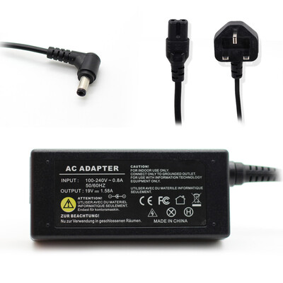 

Acer 30W 5.5*1.7 19V/1.58A Laptop Adapter UK