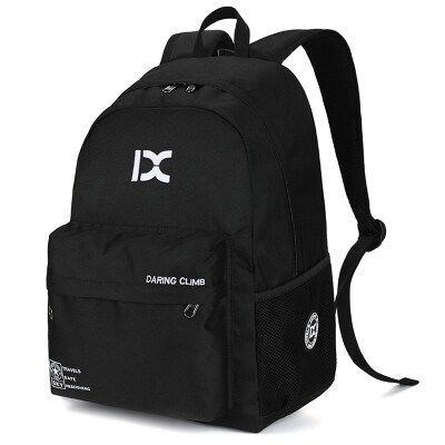 

IX backpack sports casual fashion backpack men&women universal school bag black 8024