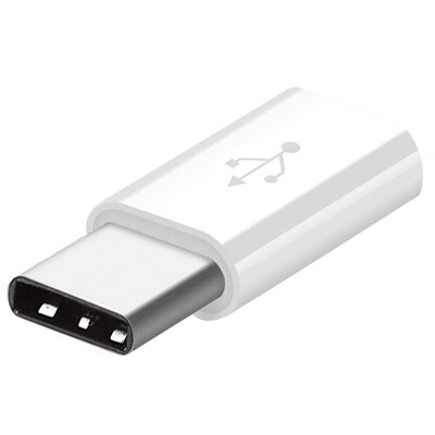 

wings of bees С Micro USB до Type-C трансфицировало данные адаптера телефона / зарядка головки передачи кабель белый