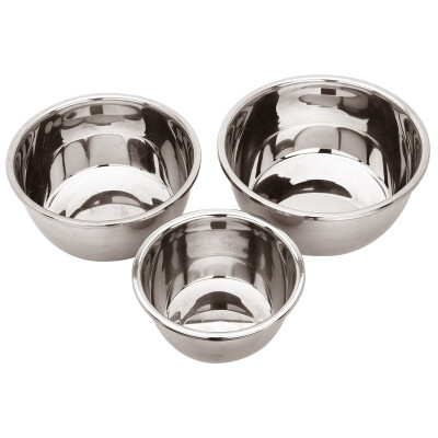 

American kitchen (maxcook) stainless steel pots bucket three-piece set of MCWS-3 (and noodles with vegetables mixed salad salad seasoning pots