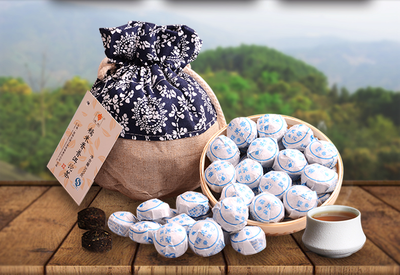 

500г Китайский кулинарный пуэр для похудения Mini Shu Puerh Клейкий рис Tuocha Pu-erhTea