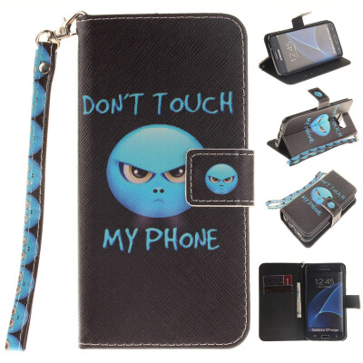 

Anger Design PU Leather Flip Cover Wallet Card Holder Case for SAMSUNG GALAXY S7 Edge