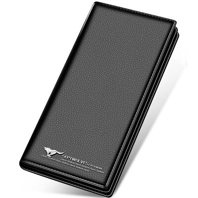 

Seven wolves SEPTWOLVES belt gift box long wallet mens belt fashion simple suit L9421