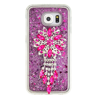 

Dynamic Quicksand Glitter Liquid Soft TPU Case Cover For SAMSUNG S7EDGE