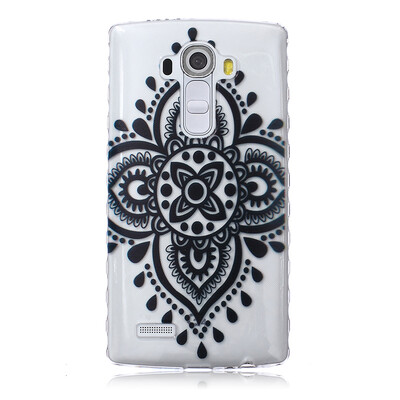 

Black Chinese knot Pattern Soft Thin TPU Rubber Silicone Gel Case Cover for LG G5