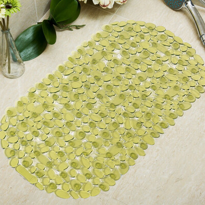 

Suat pebble bathroom bathtub anti-slip mat shower mat 36 69cm blue
