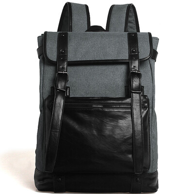 

Draconite up to Kennedy Fashion Trendy Windweight Tide Brand Shoulder Bag Canvas 14-inch Backpack Men 11487