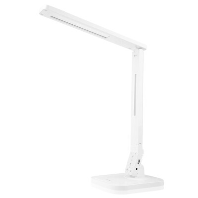 

Op LED table lamp bedside touch dimming folding learning lamp with USB