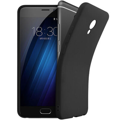 

KOOLIFE Smile Blue NOTE5 Case Shell Case Matte Silicone Soft Shell / Case Crusher Case For Meizu Blue Smile note5 Suole Series - Black