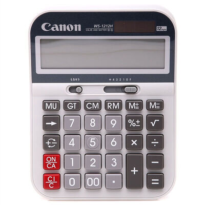 

Canon WS-1212H 12-bit calculator