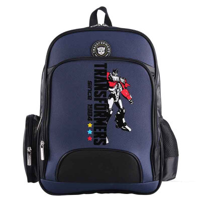 

Transformers The Transformers primary schoolbags school bags children&39s bags boys ridge burnt backpack high-grade large version of the shoulder bag ZZ161160-B dark blue