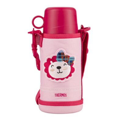

Enthusiast THERMOS Детский термос Соломенная чашка Кубок для питья Кубок для младенцев Переносный герметичный стаканчик из нержавеющей стали Кубок с двумя чашками FFG-603WF PKN