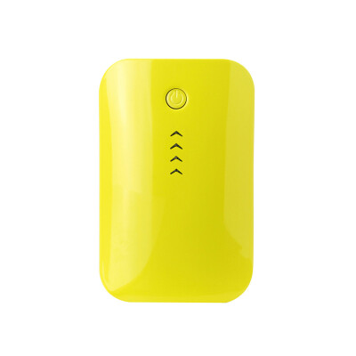 

8400mAh power bank Backup Powers Mobile Power Supply Yellow