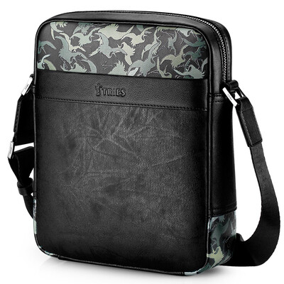 

Wit (Пытается) плече сумка мужская сумка наклонная моды камуфляж черный мешок денег TH5076-1