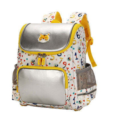 

Jingdong supermarket] Cara sheep (Carany) Fun a lot of children's school bags primary school students to reduce the burden of male and female students Japan and South Korea wind shoulder bag CX6039 this white fun