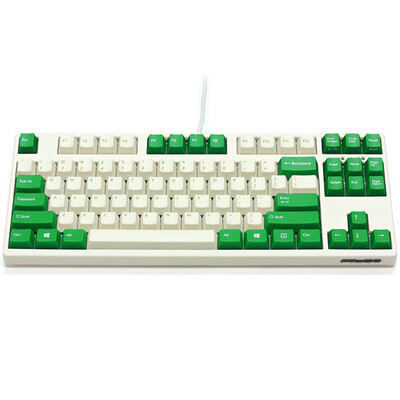 

FILCO FKBN87MRL EWG2 &quot87 second hand&quot mechanical keyboard milk white green key cap red axis