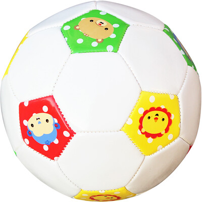 

Fisher Fisher-Price детские игрушки мяч фитнес-мяч Детский футбол 13см (белый) F0911H3