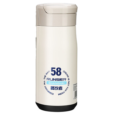 

Путешественники (RUNSIER) B19 420ML Портативные Путешествия Suburban Изоляция Кубок нержавеющей стали Кубок спортивной пряжки с Anti-Wear Bag Белый