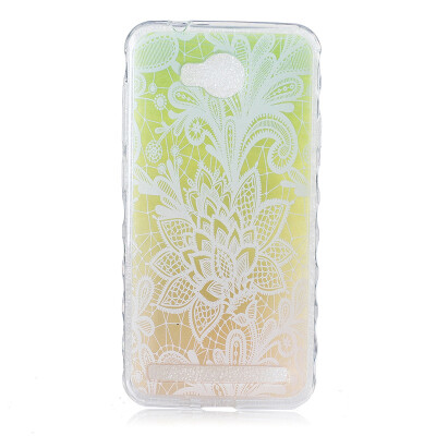 

Rose Pattern Soft Thin TPU Rubber Silicone Gel Case Cover for HUAWEI Y3 II