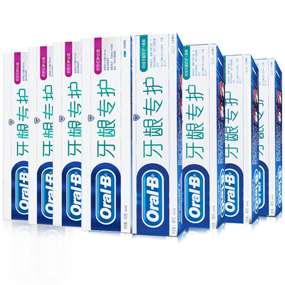 

OralB (OralB) специальный уход десен зубная паста (от набухания и кровотечением) сестринского 40г * 4 + камеди колледжа прочному свежий зеленый чай 40г * 4 Ремонт