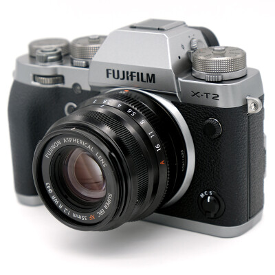 

Fuji (FUJIFILM) X-T2 (XF35mm F2) микро-одиночные комплекты из углеродного хрусталя серые 24,3 миллиона пикселей для низкопроходного 4K магниевого сплава против капель пыли