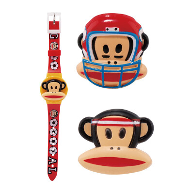 

Paul Frank children's electronic watch mouth monkey colorful multi-color for the straps for men and women electronic toys 76803Y yellow