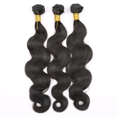 

Peruvian Virgin Hair Body Wave Hair Extensions 3 Pcs a Lot 100 Virgin Human Hair No shedding No Tangle Fast Delivery
