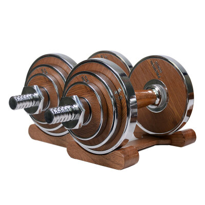 

PROIRON Walnut steel dumbbell 20kg dumbbell set detachable dumbbell high-end custom gifts 20kg