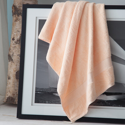 

LENCIER LENCIER bath towel home textile five-star hotel cotton combed thickened bath towel cotton soft water bath towel orange 500g 140 70cm