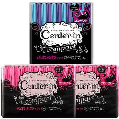 

【 Supermarket】 Uniarm (Unicharm) magic pocket series sanitary napkin special sets of 3 sets (daily with 34 + night with 12) (Japan imported