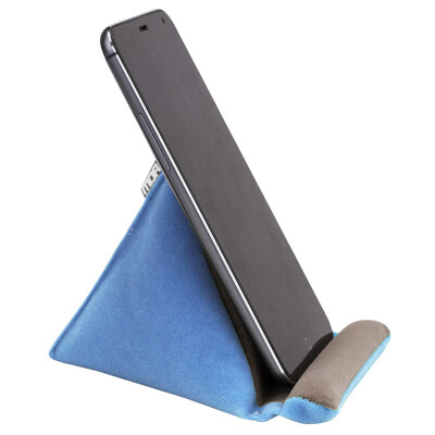 

Mofi Mobile Bracket Creative Lazy Accessory Bedside Table Stand Watch TV Flatbed Pad Bracket Universal Mobile Phone Flair Bracket Light Blue