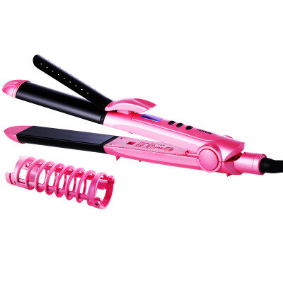 

Riva RIWA Roll Straightener LCD Temperature Control Dry&Wet Curly Hair Straightener 2-in-1 RB-8304