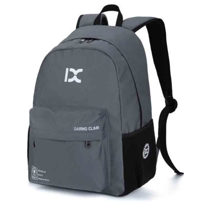 

IX backpack sports casual fashion backpack men and women universal school bag black 8024