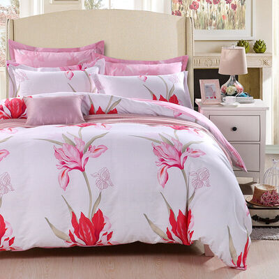 

Элегантный 100 (uya100) Постельные принадлежности Домашний текстиль Twill Twill Prints Four Sheets Хлопчатобумажные простыни Dampers Droped Red 1.5m Beds 200 * 230cm